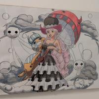 disegno tema One piece A4