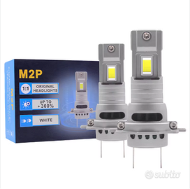 H7 LED Auto 6500k Canbus - Coppia Fari Bianchi