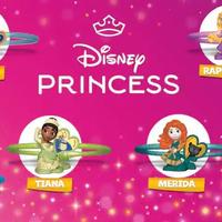 Principesse KINDER,portachiavi,calze Befana KINDER