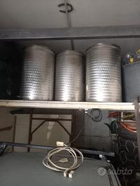 serbatoio acciaio inox 