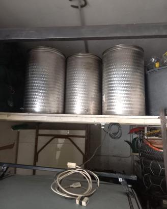 serbatoio acciaio inox 