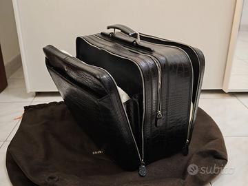 Borsa 48 Ore Nazareno Gabrielli in pelle nera