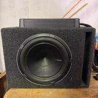 Subwoofer e amplificatore Hertz