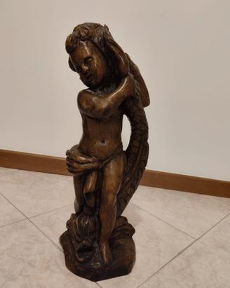 Statua in legno