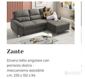Divano praticamente nuovo