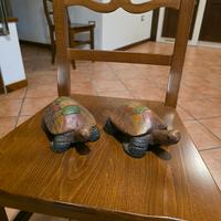 tartarughe in legno vintage