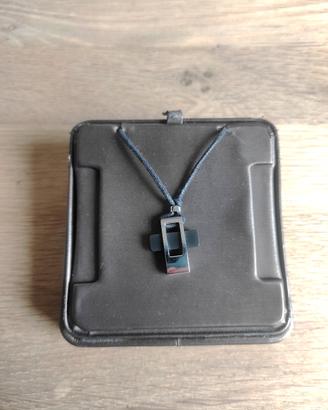Collana croce in acciaio inox Comete Gioielli