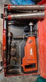 Fresa hilti dd100 con aspirapolveree