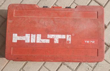 Hilti TE 72 professionale + valigetta originale+ 5