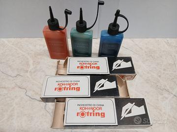 Inchiostri Rotring vintage