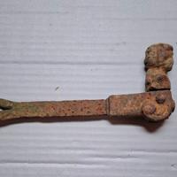 Ferma persiane - ometto antico- in metallo