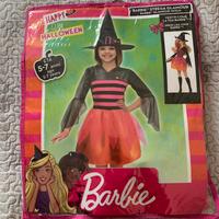 Vestito carnevale da strega barbie per bambina