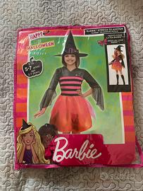 Vestito carnevale da strega barbie per bambina