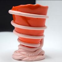 Vaso Gaetano Pesce - Fish Design (Resina)