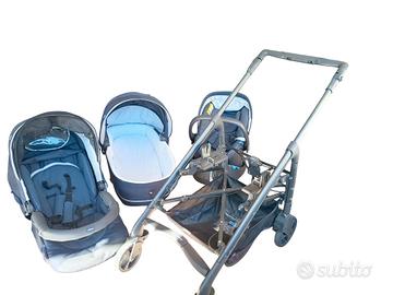 trio love chicco e seggiolino auto oasys chicco