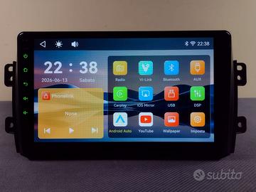 AUTORADIO 9" SUZUKI SX4 - FIAT SEDICI - LINUX