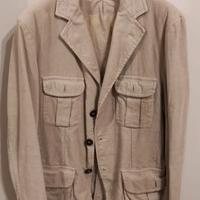 Giacca uomo velluto colore chiaro, taglia M