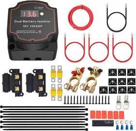 kit isolatore intelligente a doppia batteria nuovo