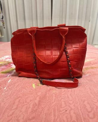 Borsa in vera pelle