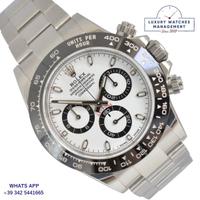 ROLEX Daytona 116500LN Cerachrom White Full Set