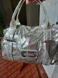 borsa Guess argento