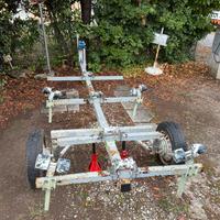 Carrello barca smontabile non omologato
