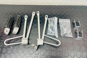 PEDANE PASSEGGERO HONDA CR 125 E 250 DAL 2002 AL 2