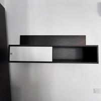 Mensola con sportello scorrevole