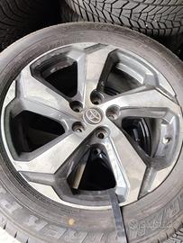 Quattro ruote complete originali Toyota RAV4 18”