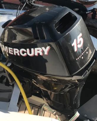 Motore fuoribordo mercury 15cv 4 tempi
