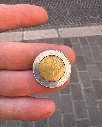 Moneta  cinquecentolire