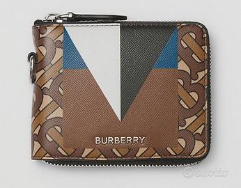 Portafoglio Burberry uomo in pelle