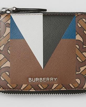 Portafoglio Burberry uomo in pelle