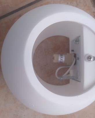 lampada di gesso 