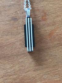 Catenina con Ciondolo in Acciaio (Stainless Steel)