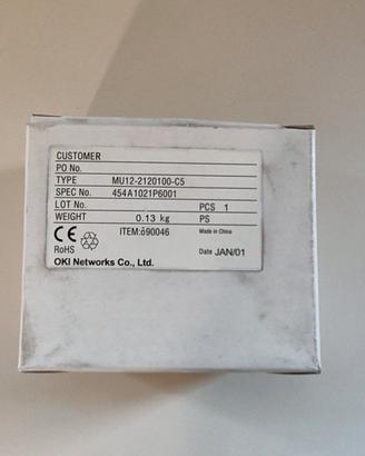 ALIMENTATORE OKI MU12-2120100-C5 "NUOVO"