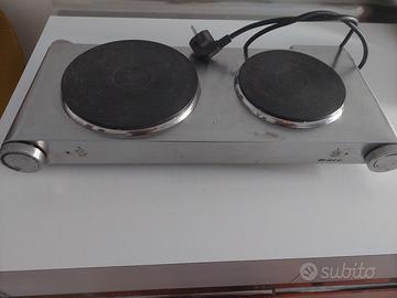 doppia piastra  cucina  elettrica 2500w