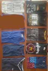 9 magliette x ragazzo tg. S ed XS