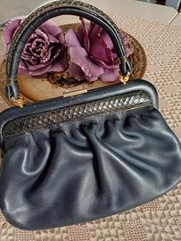 Borsa artigianale in pelle