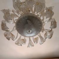 Lampadario vetro di murano