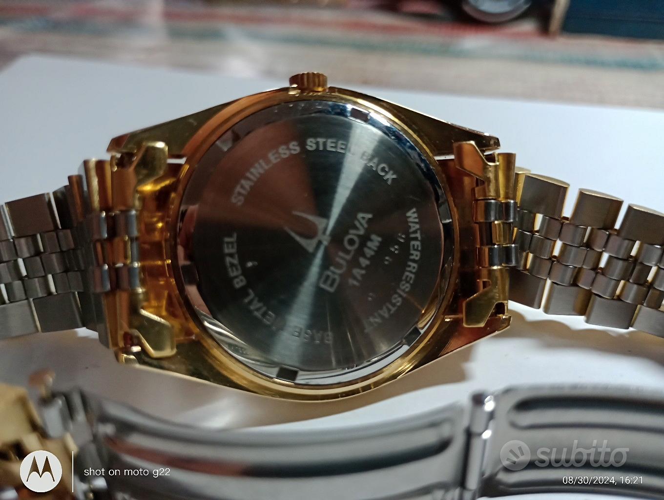 Orologio Bulova 1A44M uomo buone condizioni Abbigliamento e Accessori In vendita a Sassari