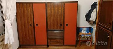 Armadio con specchio 219x178x59 cm