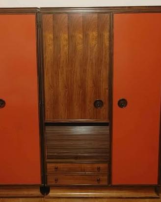 Armadio con specchio 219x178x59 cm