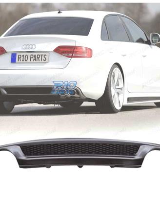 DIFFUSORE AUDI A4 B8 07-11 LOOK S LINE DOPPIA USCI
