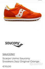 Scarpe sauciny orange tg 40