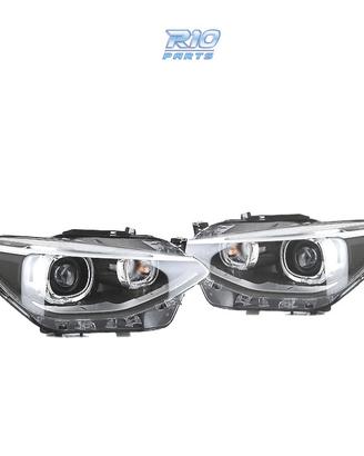 FARI BMW F20 F21 11-15 BIXENON ANGEL EYES FONDO NE