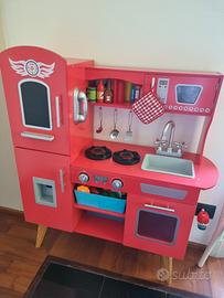Cucina Giocattolo in Legno LEOMARK "Big Red" Vinta
