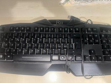 Mouse e tastiera gaming