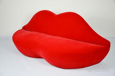 Divano  design  Red  Lips