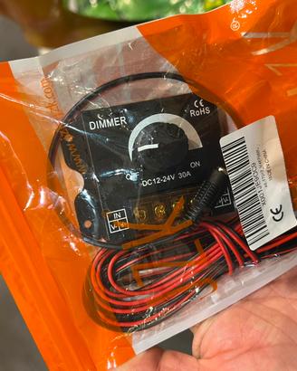 DIMMER AN PER STRISCE LED CON ROTELLA MANOPOLA